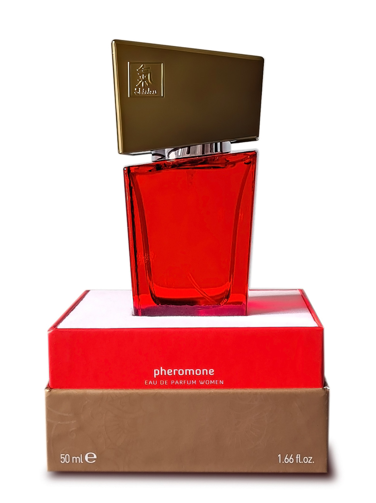 Парфуми з феромонами жіночі Shiatsu Pheromone Fragrance women red 50 мл - фото 1