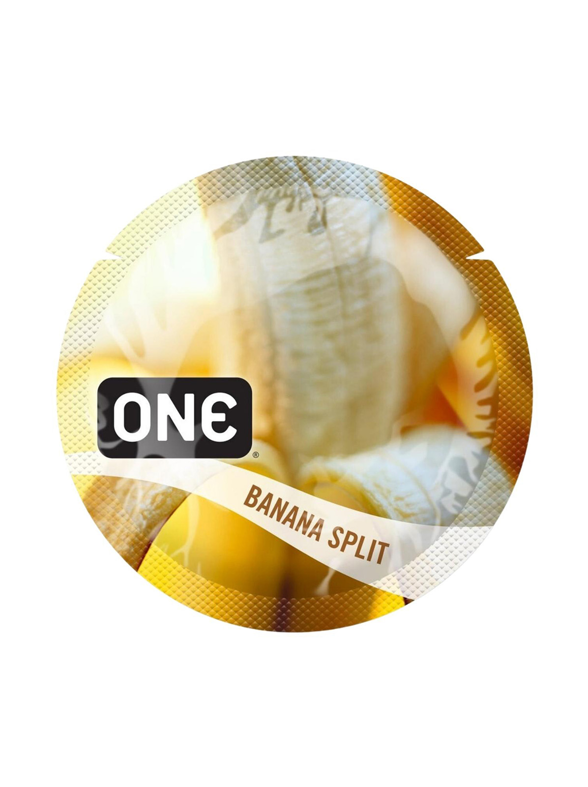 Презерватив One FlavorWaves банановий смак