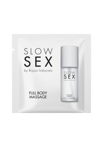 Пробник Гель для масажу всього тіла Slow Sex Bijoux Indiscrets