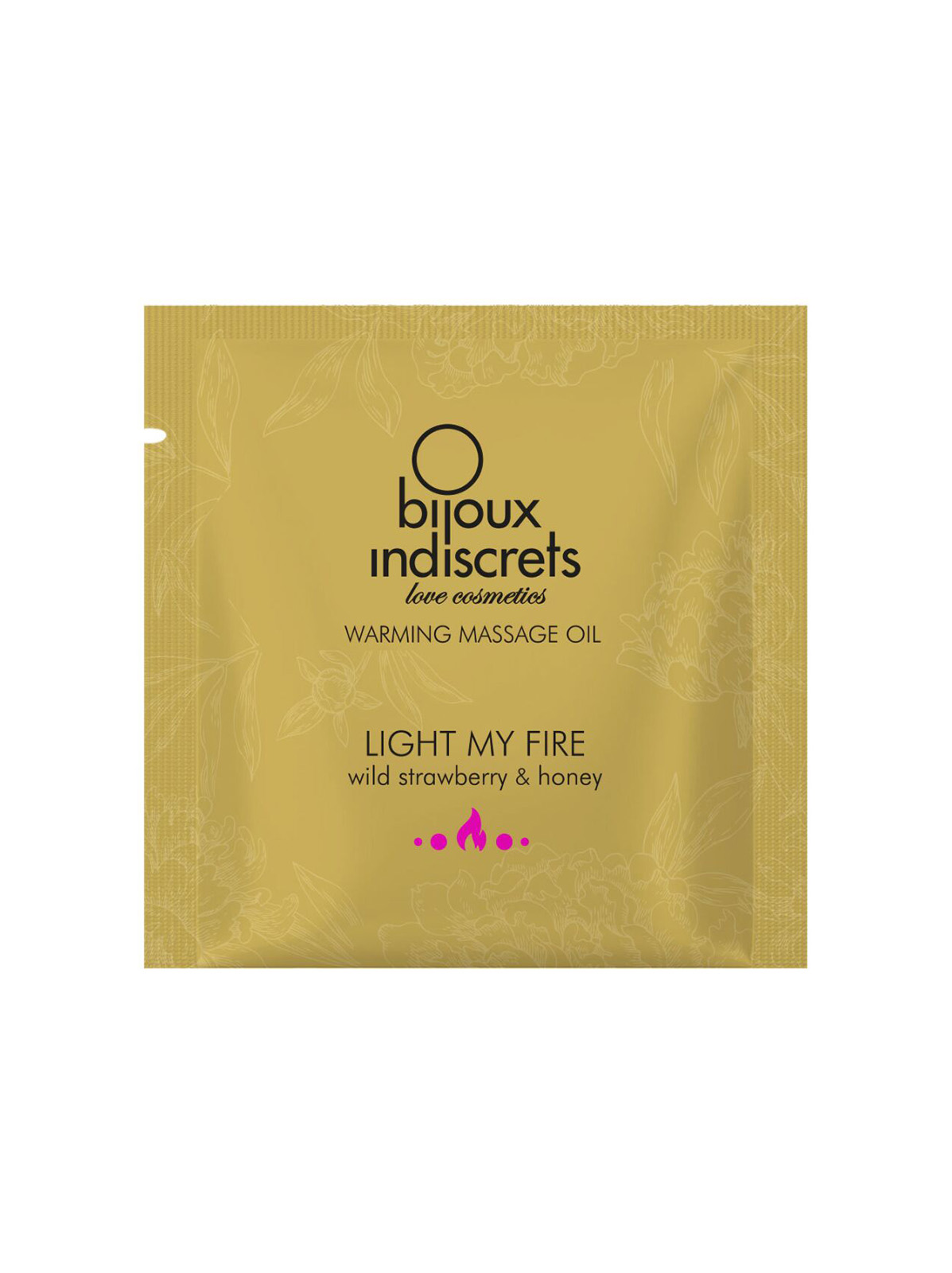 Пробник Зігрівальна масажна олія Light My Fire Суниця та Мед