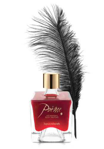 Їстівна фарба для тіла Bijoux Indiscrets Poеme - Wild Strawberry