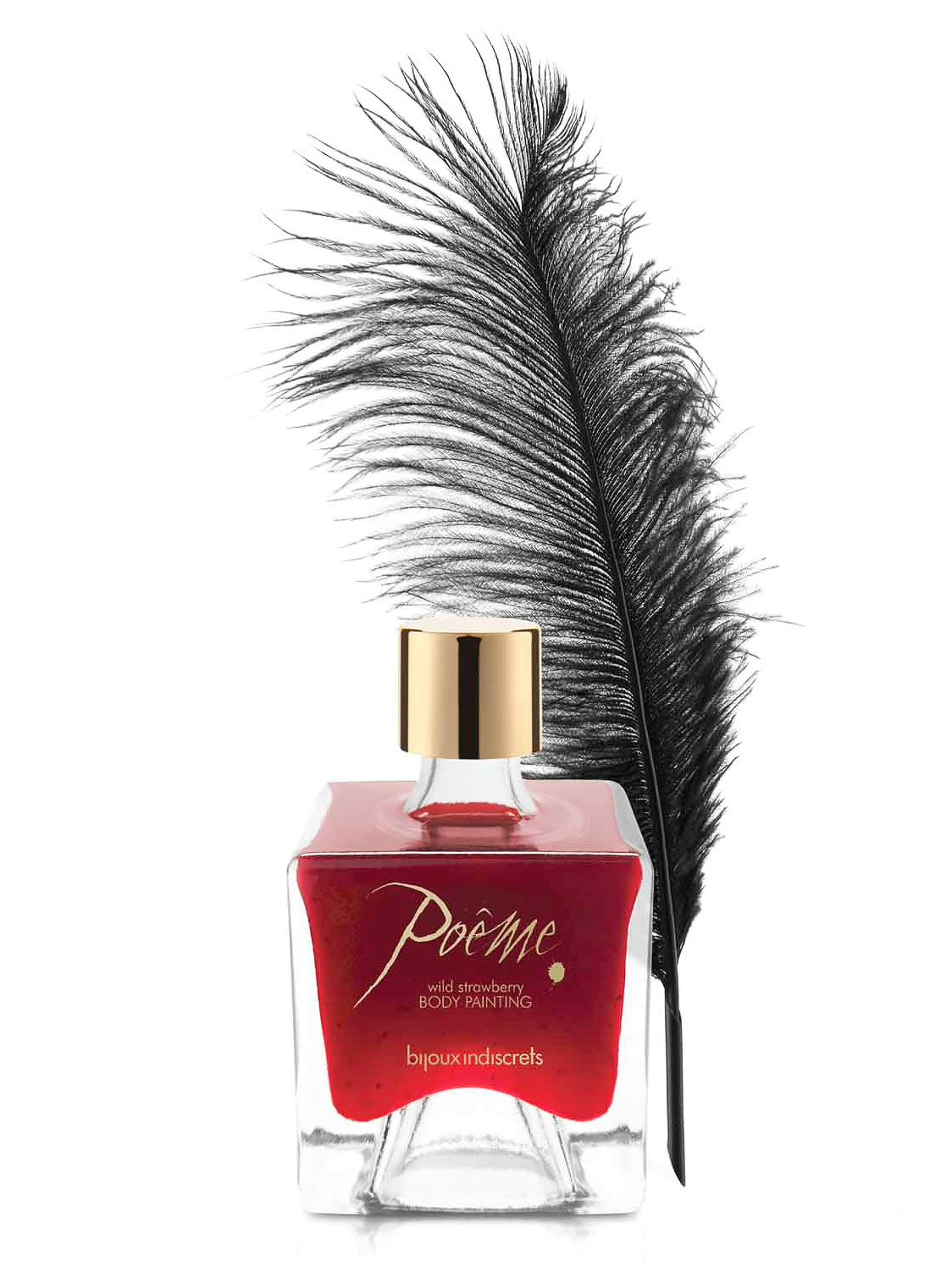 Їстівна фарба для тіла Bijoux Indiscrets Poеme - Wild Strawberry