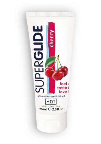 Їстівний лубрикант на водній основі Hot Superglide стигла Вишня
