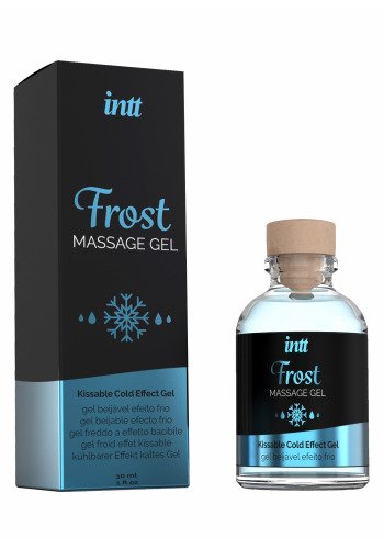 Їстівний масажний гель для інтимних зон Intt Cold Effect Frost