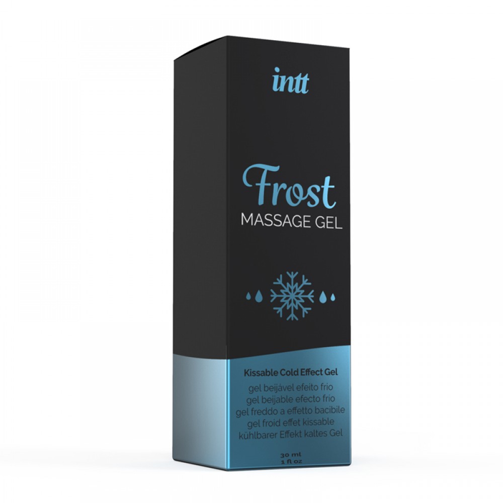 Їстівний масажний гель для інтимних зон Intt Cold Effect Frost