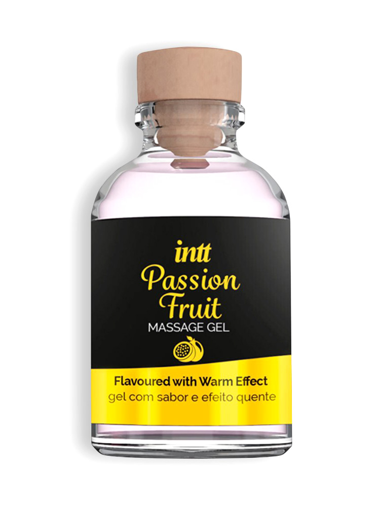 Съедобный массажный гель для интимных зон Intt Passion Fruit, 30 мл — изображение 3