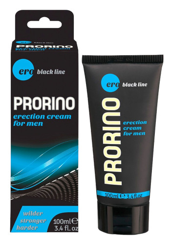 Збуджуючий крем для чоловіків Ero Prorino Black Line Erection Cream