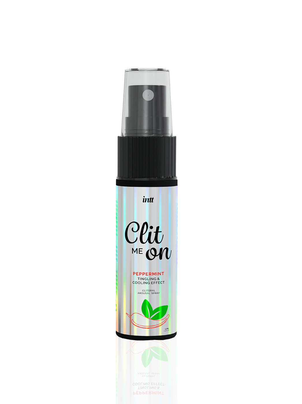 Збуджувальний гель Intt Clitoris Stimulator Spray Clit Me On Peppermint- фото 2