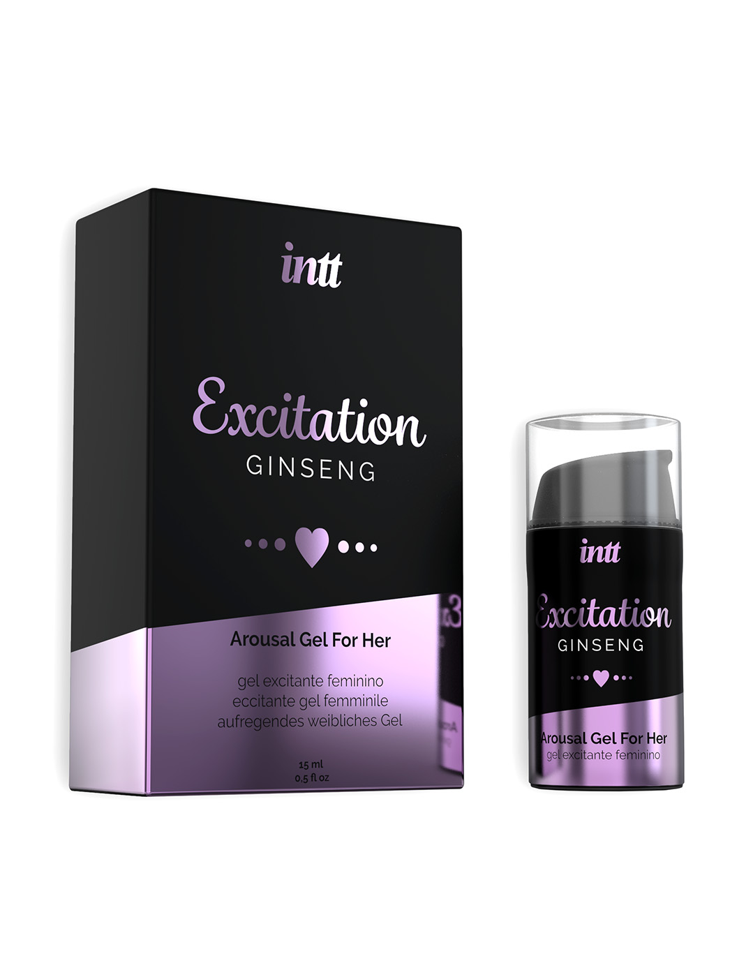 Збуджувальний гель з ефектом вібрації Intt Excitation