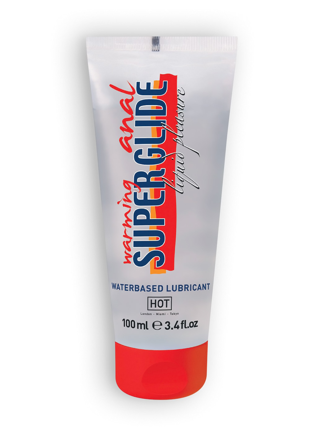 Зігріваючий Анальний лубрикант Hot Anal Superglide warming waterbased