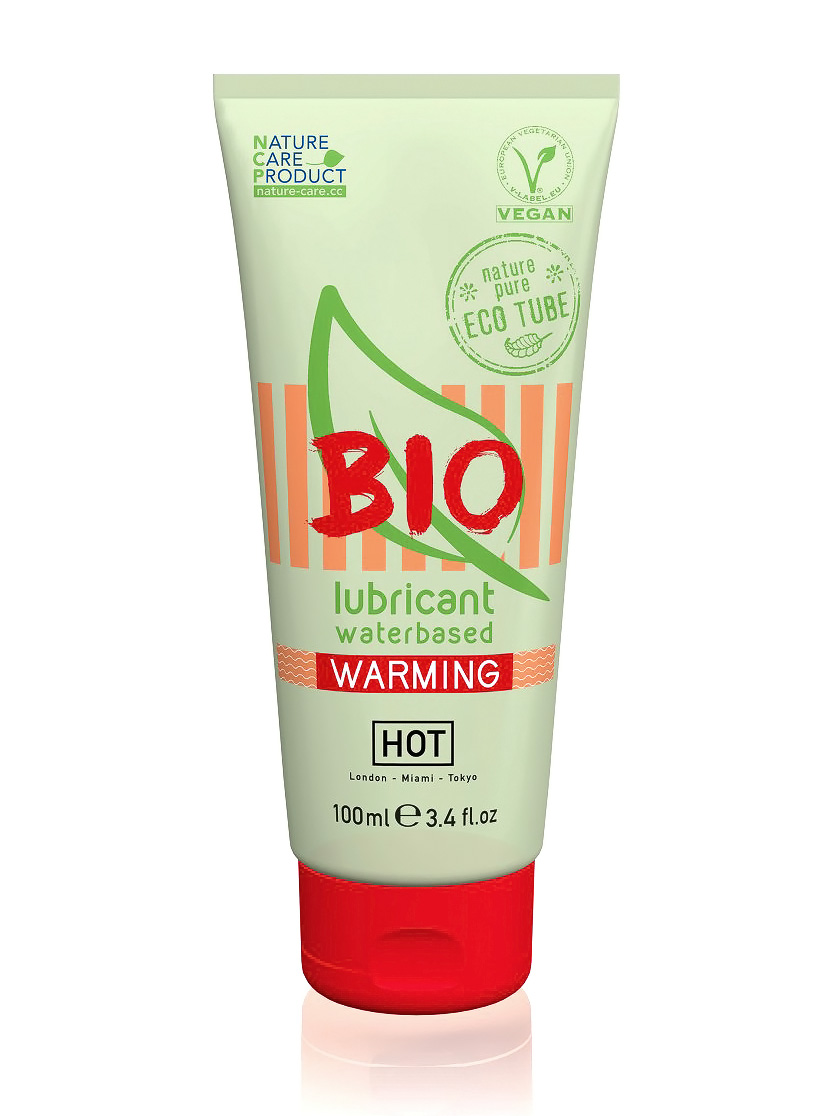 Зігріваючий лубрикант на водній основі Hot Bio lubricant Warming