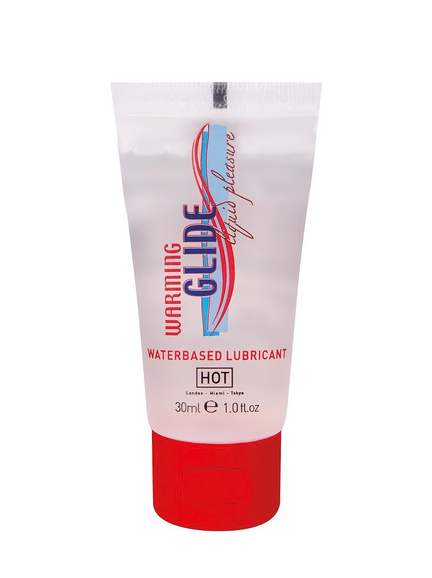 Зігріваючий лубрикант на водній основі Warming Glide Liquid Pleasure