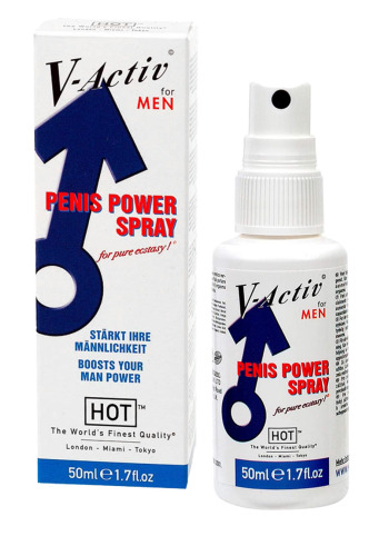 Збуджуючий спрей для чоловіків Hot V-Activ