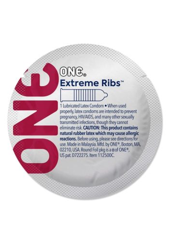 Презервативи One Extreme Ribs, 3 шт