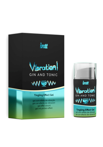 Рідкий вібратор Intt Vibration Gin Tonic 15 мл - фото 1