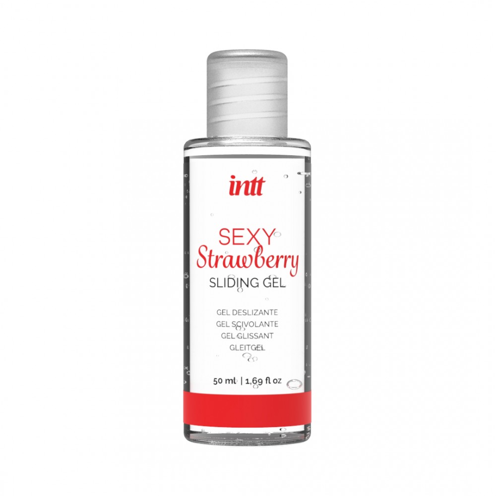 Набір з трусиків і лубриканта Intt Brazilian Panty Red - фото 3