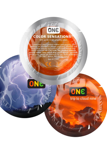 Презервативы One Color Sensation, 3 шт
