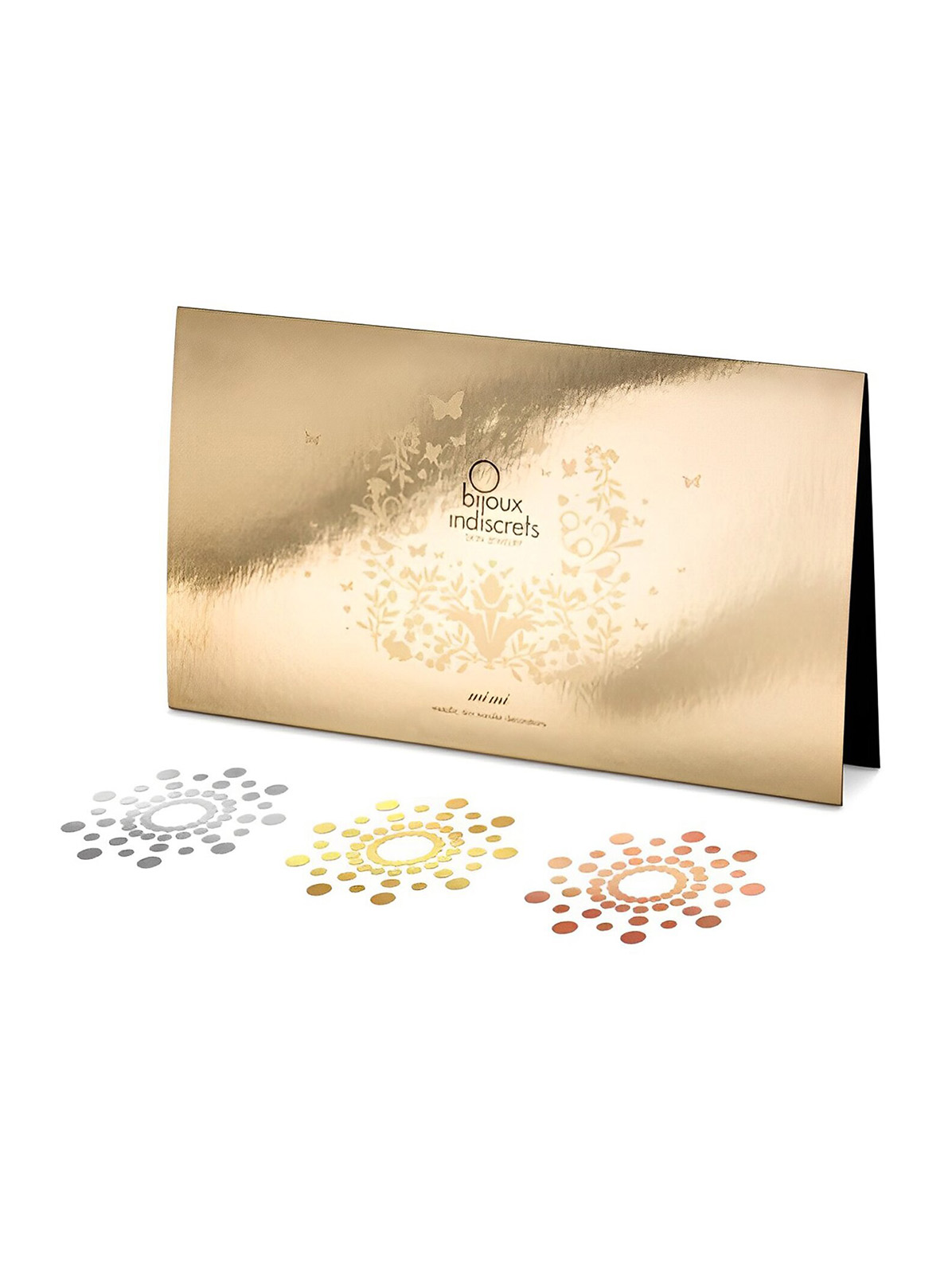 Прикраса для грудей Mimi Metallic Skin Transfer Bijoux Indiscrets - фото 6