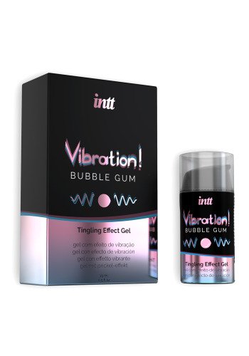Рідкий вібратор Intt Vibration Bubble Gum 15 мл - фото 1