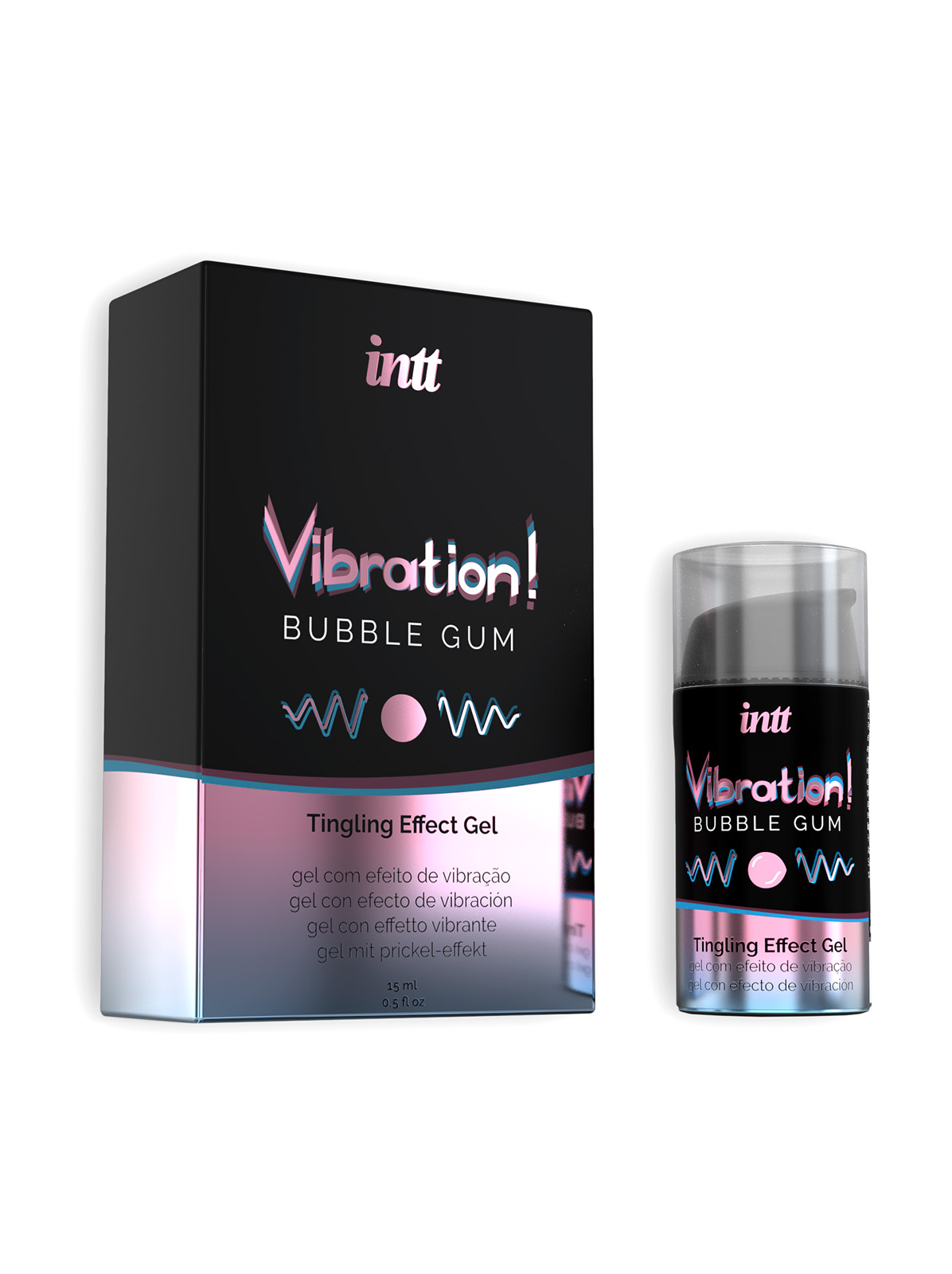 Рідкий вібратор Intt Vibration Bubble Gum 15 мл - фото 1