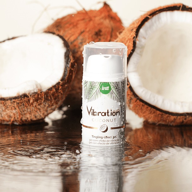 Рідкий вібратор Intt Vibration Coconut New 100% Vegan 15 мл- фото 2