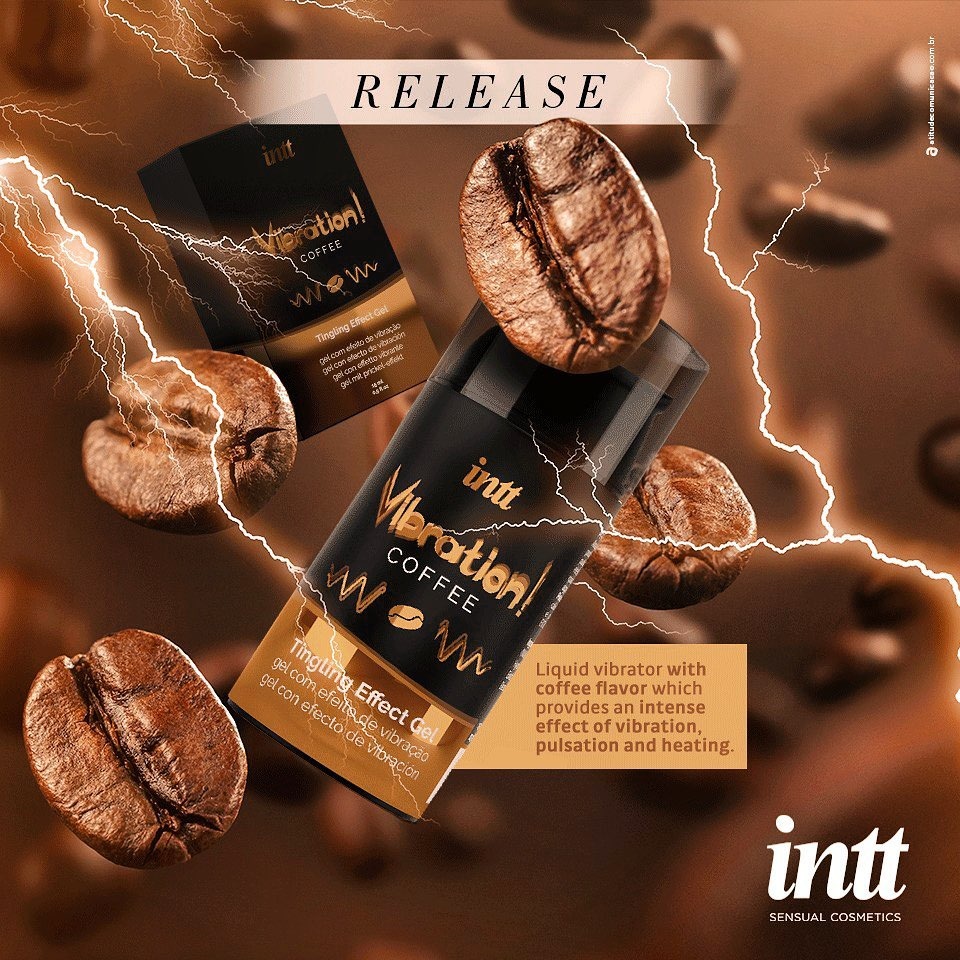 Рідкий вібратор Intt Vibration Coffee 15 мл- фото 2