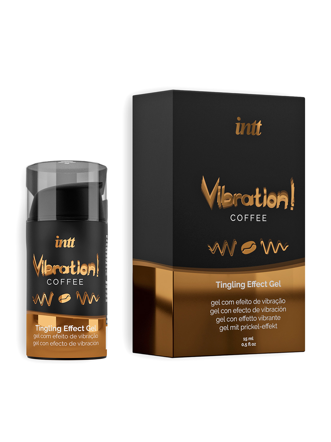 Рідкий вібратор Intt Vibration Coffee 15 мл - фото 1
