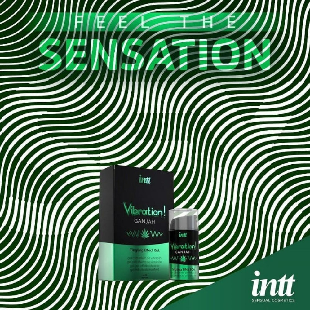 Рідкий вібратор Intt Vibration Ganjah 15 мл- фото 2