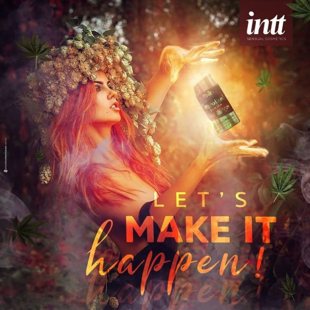 Рідкий вібратор Intt Vibration Ganjah 15 мл - фото 4