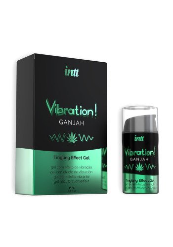 Рідкий вібратор Intt Vibration Ganjah 15 мл - фото 1
