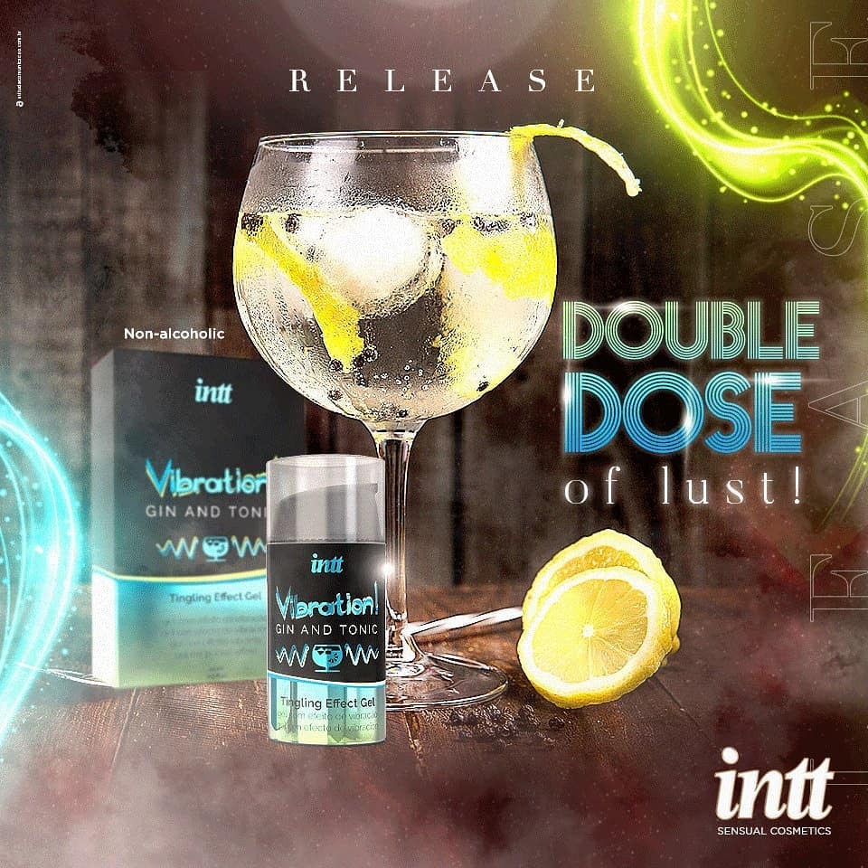 Рідкий вібратор Intt Vibration Gin Tonic 15 мл - фото 3