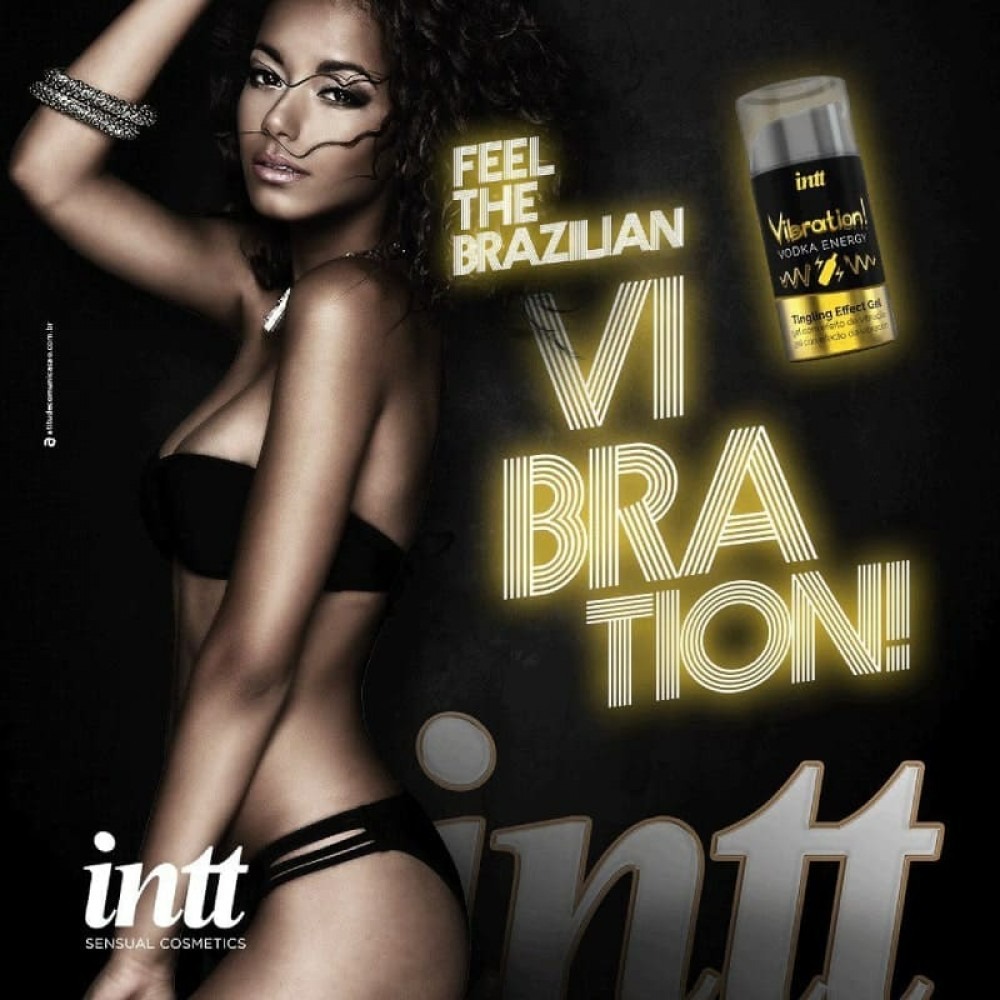 Рідкий вібратор Intt Vibration Vodka Drink Energy 15 мл - фото 3