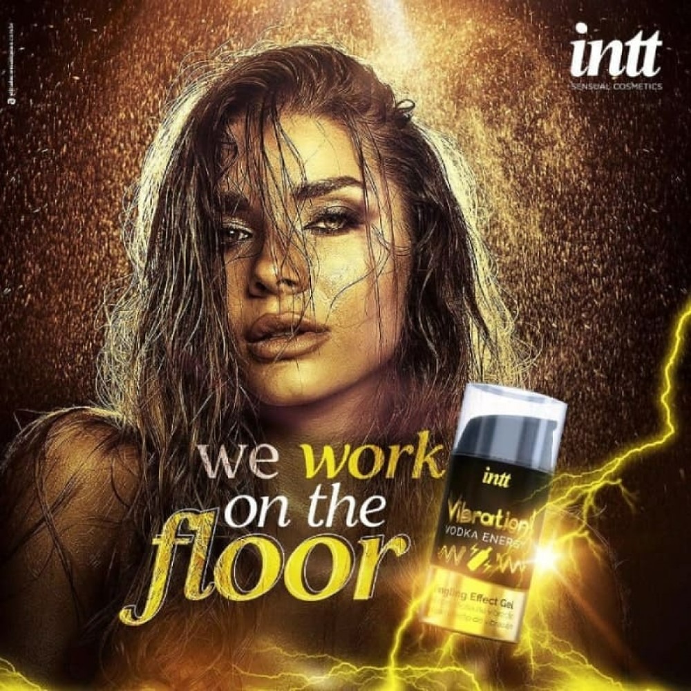 Рідкий вібратор Intt Vibration Vodka Drink Energy 15 мл - фото 4