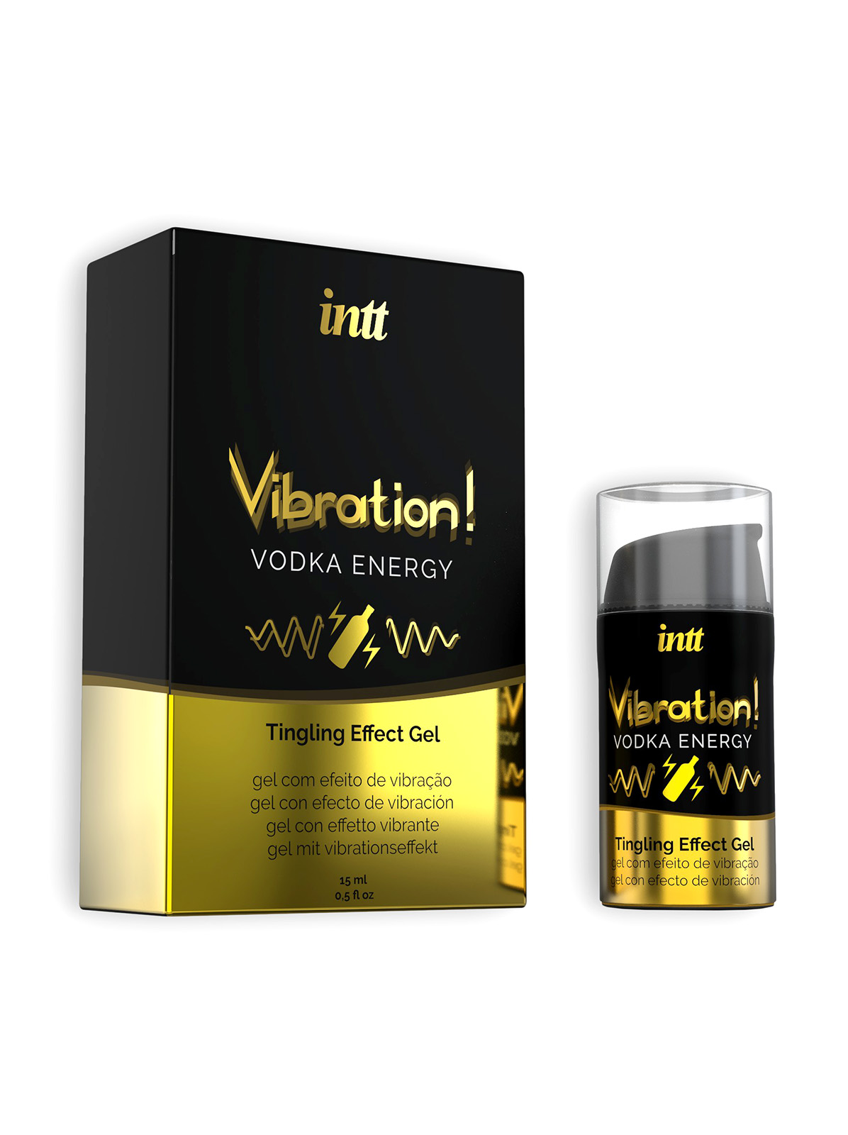 Рідкий вібратор Intt Vibration Vodka Drink Energy 15 мл - фото 1