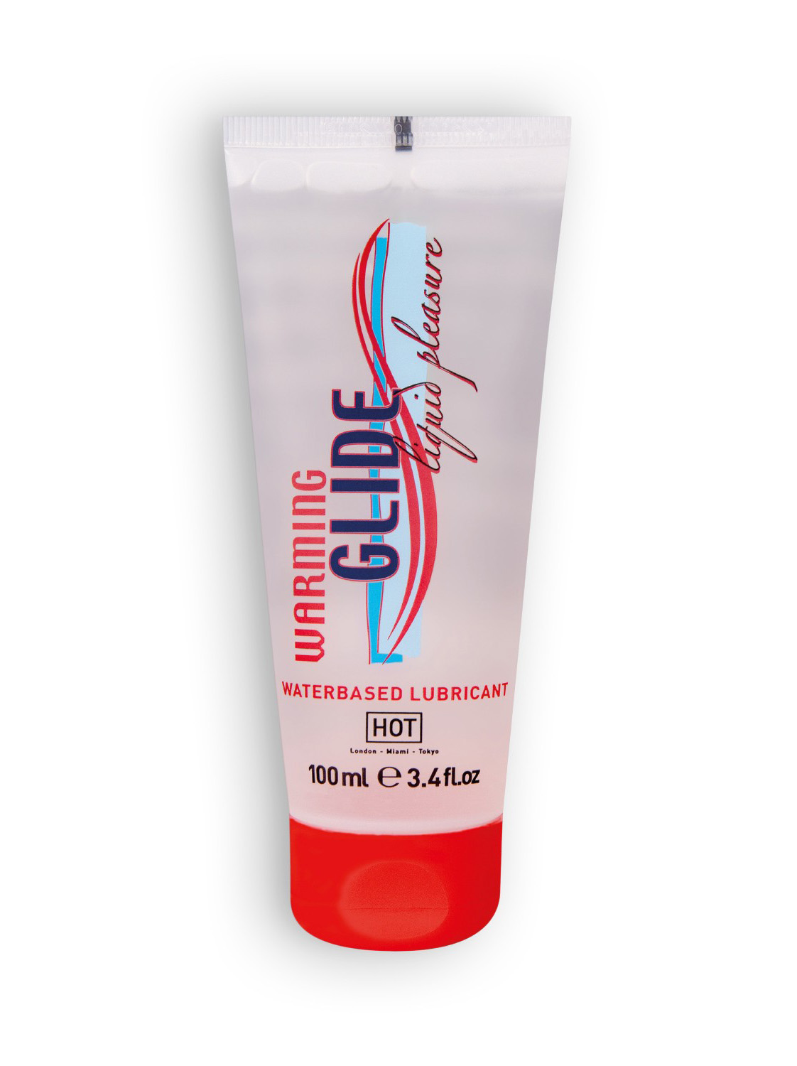 Зігріваючий лубрикант на водній основі Warming Glide Liquid Pleasure - Зображення 2