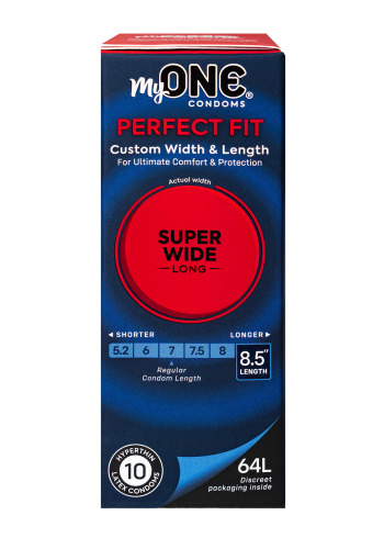 Презервативы большие MyONE Super Wide & Long 64L, 10 шт