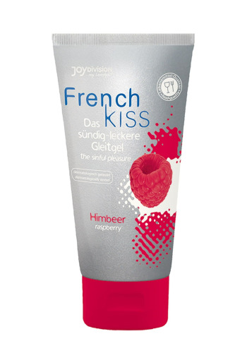Лубрикант Французький поцілунок зі смаком малини FrenchKiss Raspberry