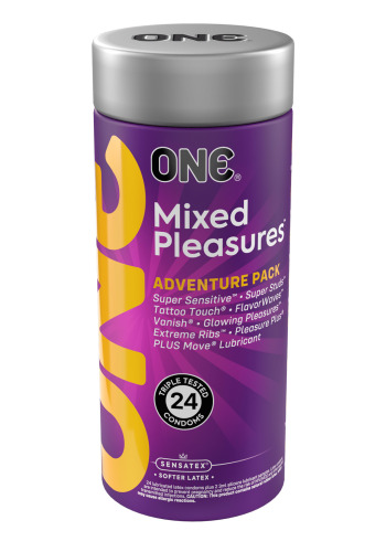 Набір різних презервативів One Mixed Pleasures