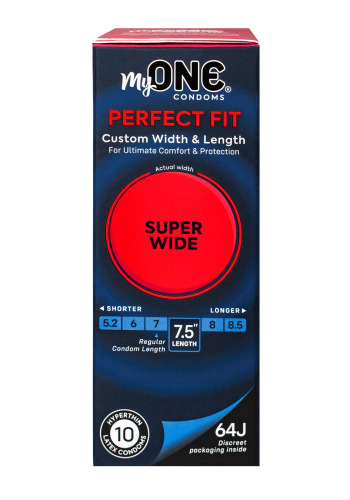 Презервативы большие MyONE Super Wide 64J, 10 шт