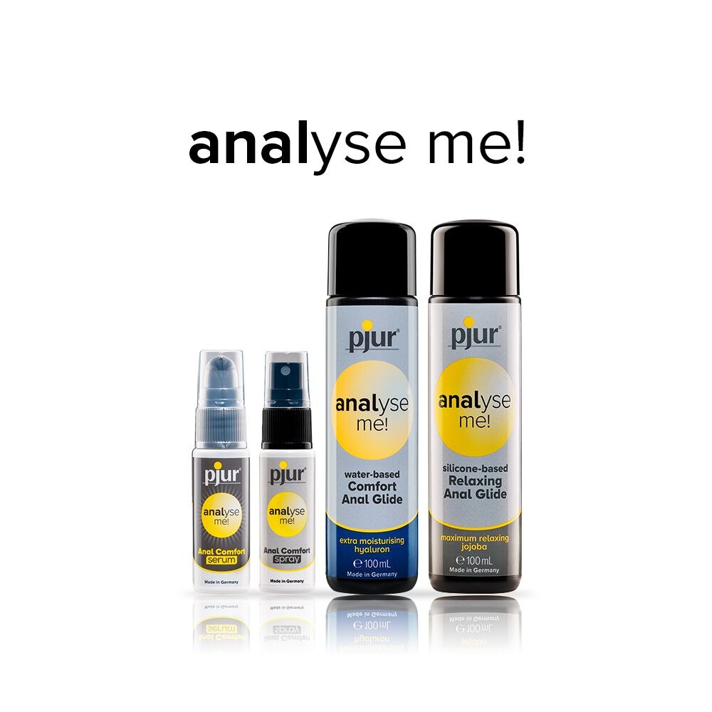 Анальний лубрикант Pjur Analyse Me! на водній основі