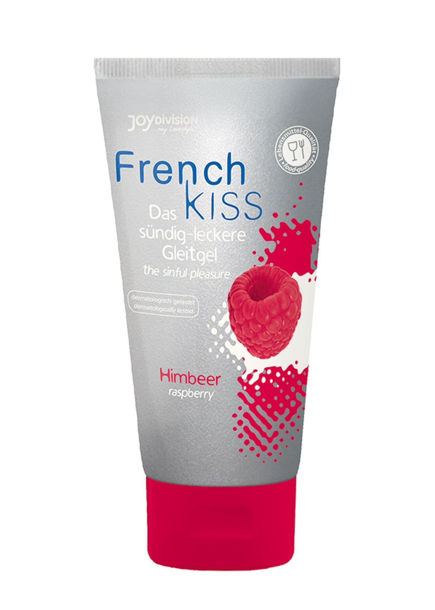 Лубрикант Французький поцілунок зі смаком малини FrenchKiss Raspberry