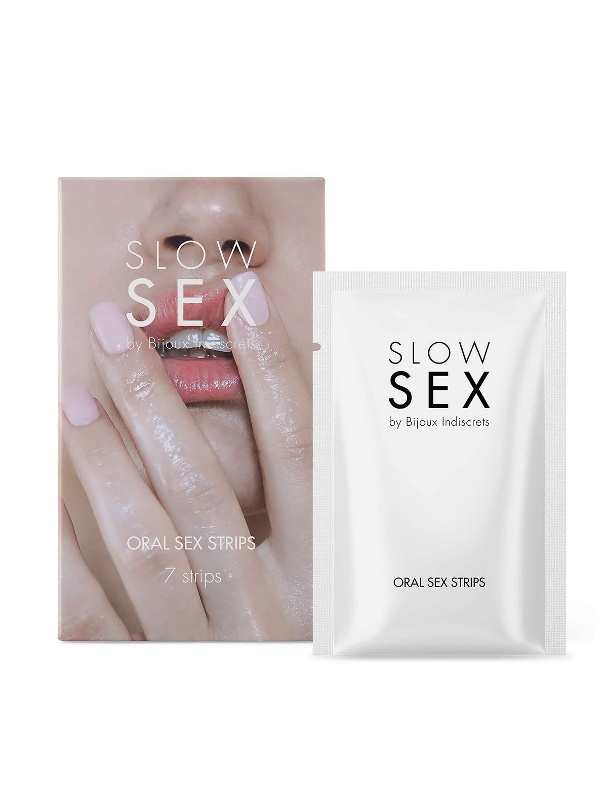 М'ятні смужки для орального сексу Bijoux Indiscrets Oral Sex Strips Slow Sex - фото 1