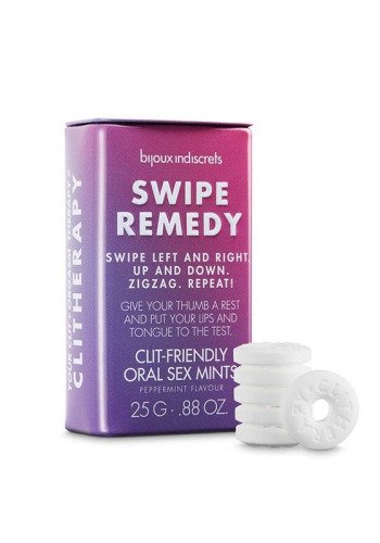 М'ятні цукерки Bijoux Indiscrets Swipe Remedy Clitherapy Oral Sex Mints - фото 1