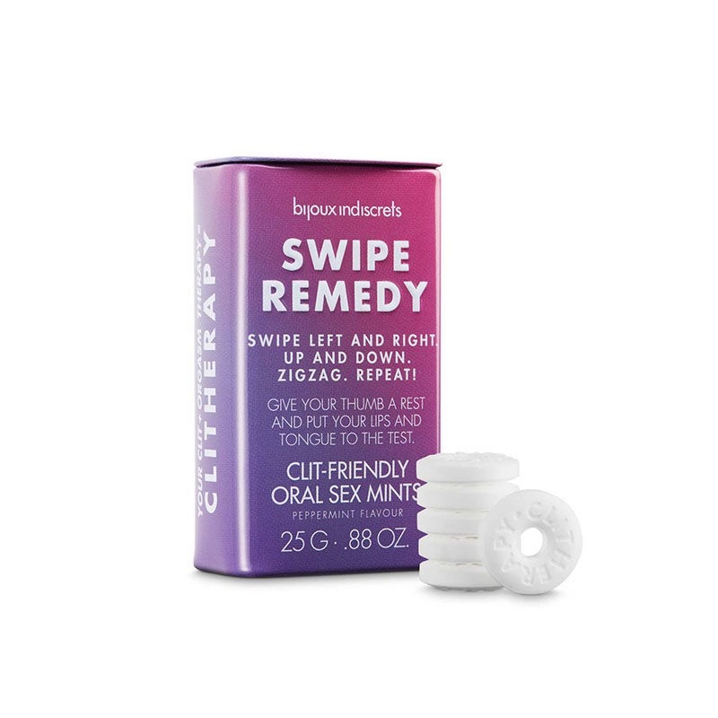 М'ятні цукерки Bijoux Indiscrets Swipe Remedy Clitherapy Oral Sex Mints - фото 1