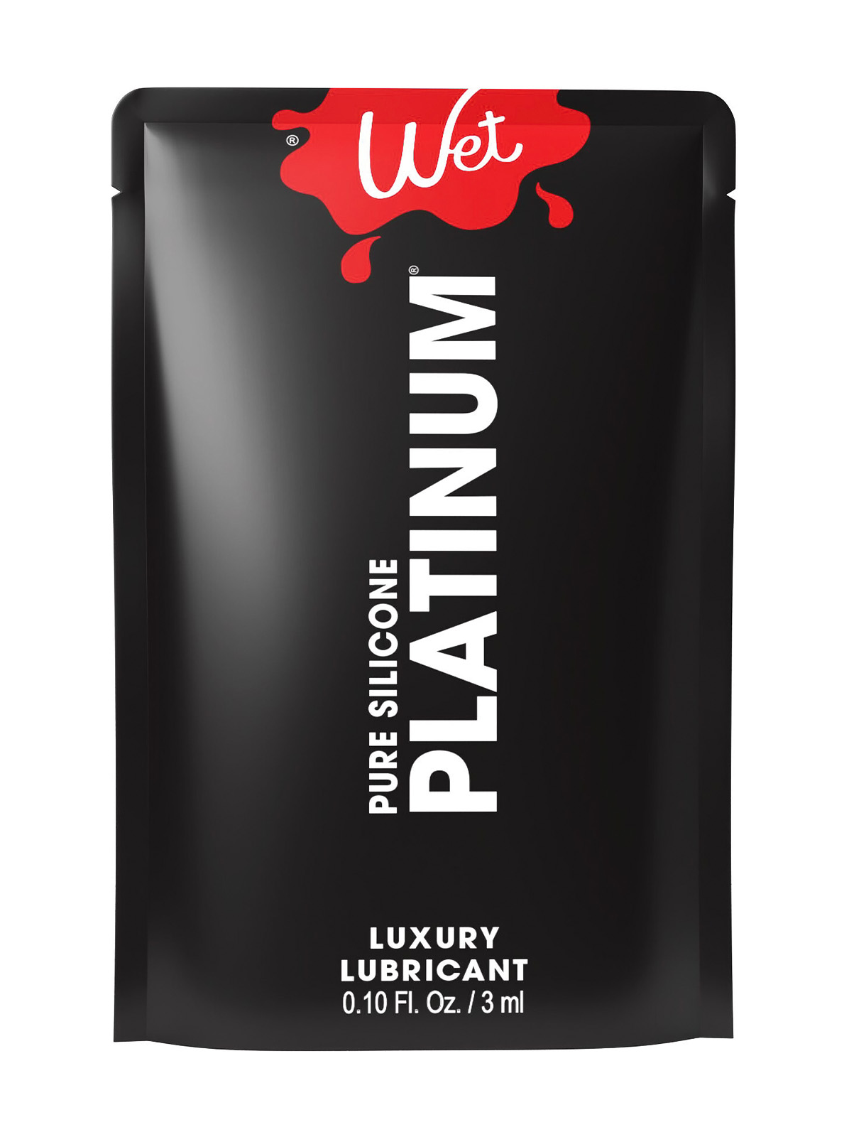 Пробник/Лубрикант на силиконовой основе Wet Platinum Premium, 3 мл