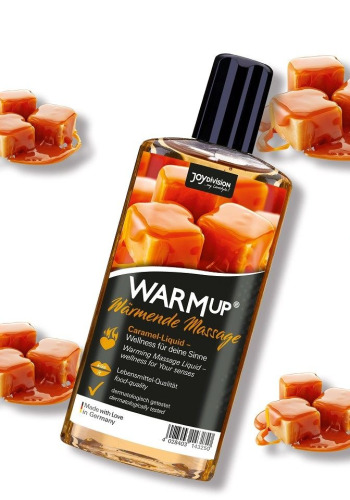 Їстівна масажна олія з розігрівальним ефектом WARMup Caramel