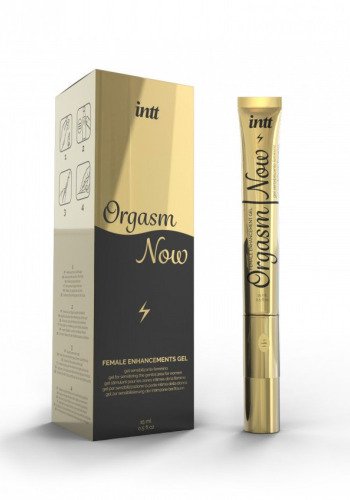 Збуджувальний гель-вібратор 2-в-1 Intt Orgasm Now