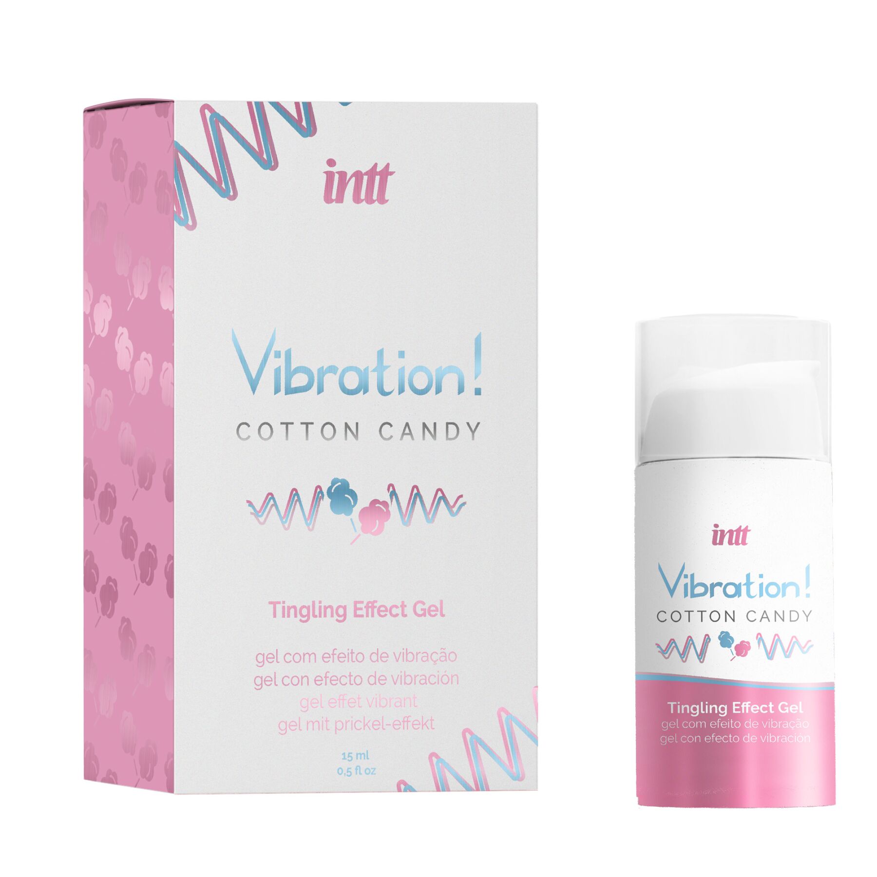 Жидкий вибратор Intt Vibration Cotton Candy, 15 мл — изображение 3