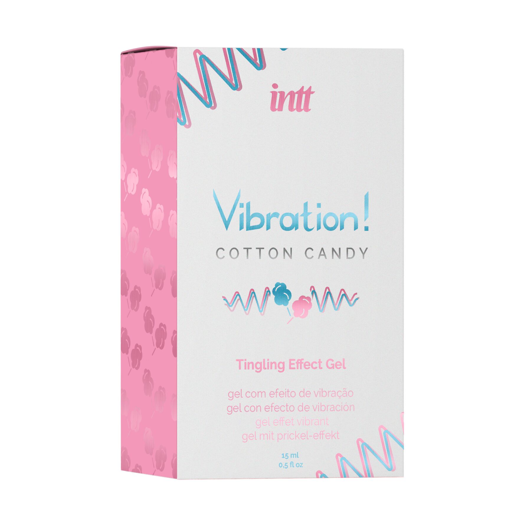 Рідкий вібратор Intt Vibration Cotton Candy, 15 мл
