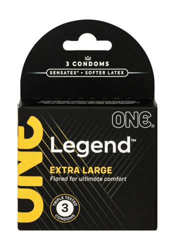 Презервативи великого розміру One Legend, 3 шт